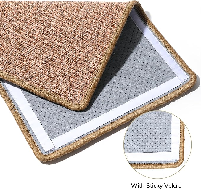 FUKUMARU Cat Scratcher Mat, 23.6 X 31.5 Inch Natural Sisal Cat Scratch Mats - Image 3