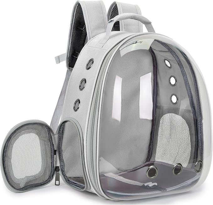 Cat Bubble Backpack Carrier for Small Medium Dogs Cats Carrying Bag, Airline - Image 3