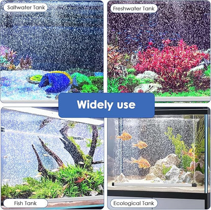 hygger Aquarium Bubble Strip, Nano Air Bubble Curtain Wall Aquarium, Quiet High - Image 7