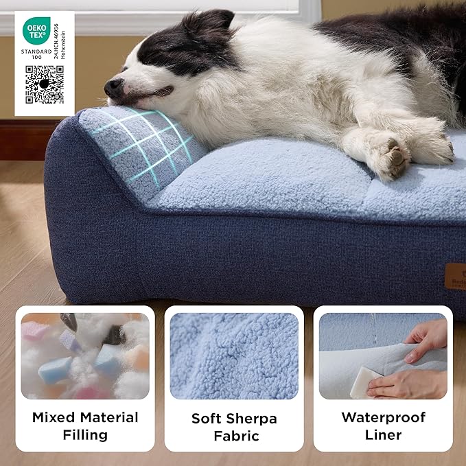 Bedsure SupportMax™ Orthopedic Dog Beds Large Sized Dog - Image 5