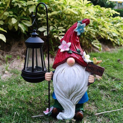 Solar Garden Gnomes Statue - Image 3