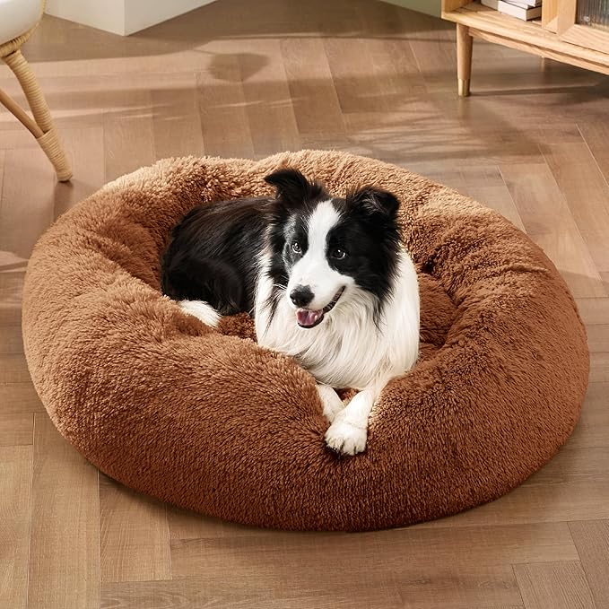 Bedsure Calming Dog Bed for Large Dogs - Image 6