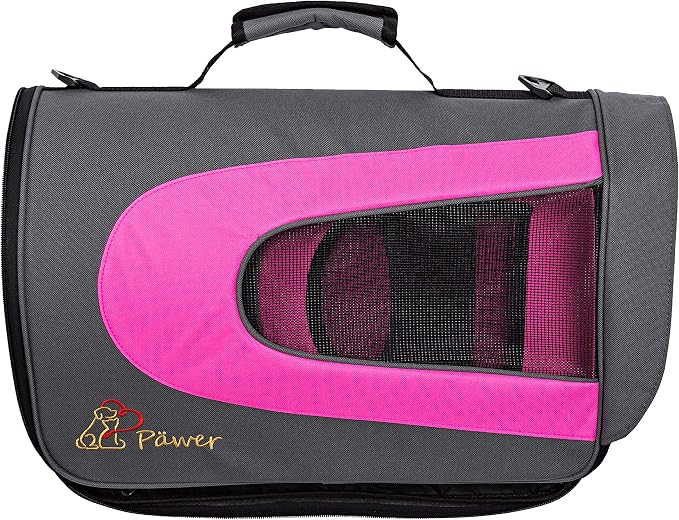 Pawer 18” x 11”x 11” Soft-Sided Foldable Airline Approved Pet Carrier - Image 3