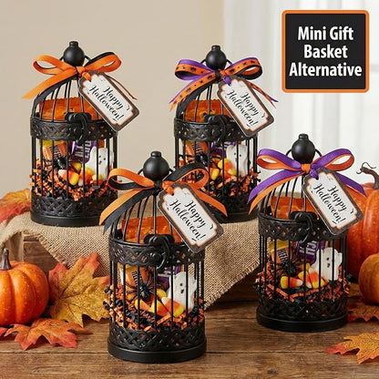 VELA LANTERNS 6" Birdcage Decor Candle Holder Lantern Decorative Table - Image 8