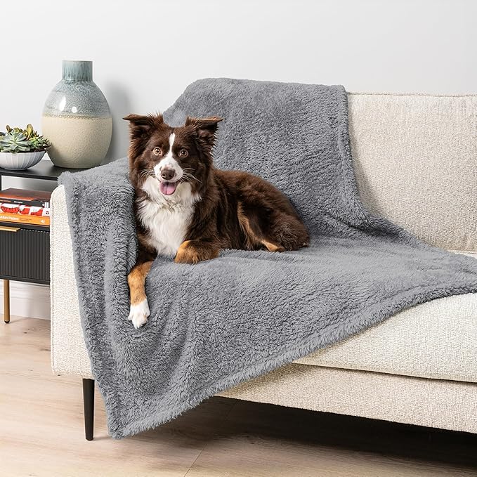 PetAmi Fluffy Waterproof Dog Blanket - Image 5