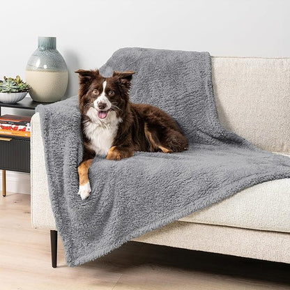 PetAmi Fluffy Waterproof Dog Blanket by PetAmi