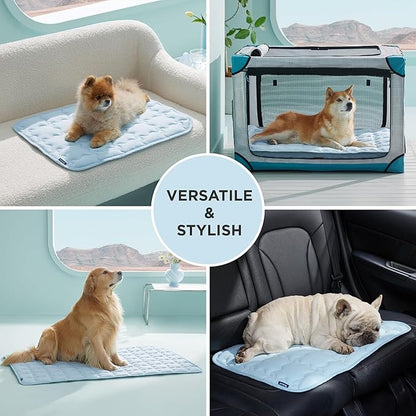 Bedsure Cooling Mat for Small Dogs – 24x18 Thin Washable Cooling Pet Pad for Cat - Image 5