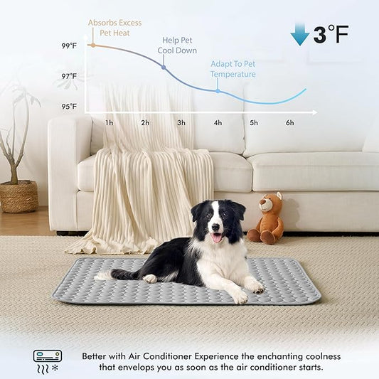 MICROCOSMOS Summer Cooling Mat & Sleeping Pad- Water Absorption Top, Materials - Image 2