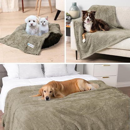 PetAmi Fluffy Waterproof Dog Blanket - Image 5
