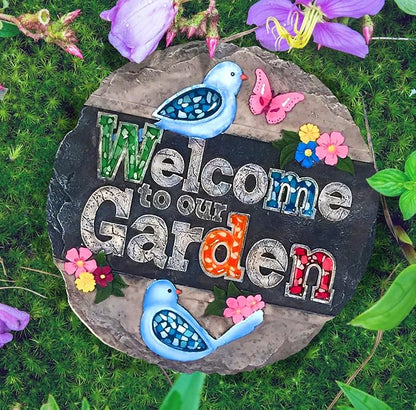 Spoontiques - Garden Décor - Dogs Leave Pawprints Stepping Stone - Decorative - Image 2