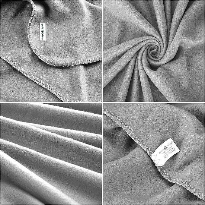 Fleece Throw Blankets Bulk Fleece Blankets Solid Wholesale Lightweight Warm Soft - Image 3