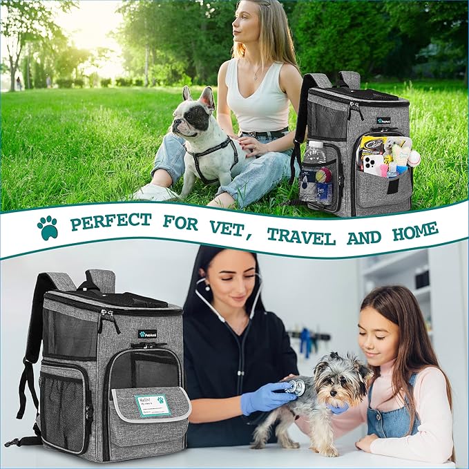 PetAmi Dog Backpack Carrier, Airline Approved Cat Backpacks - Image 7