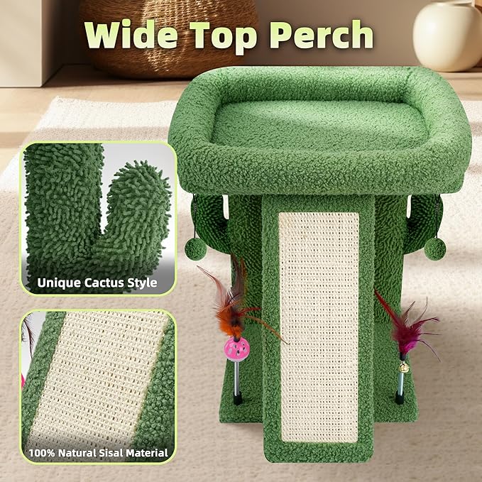 TWDEPART Cactus Cat Tree Tower - Image 6
