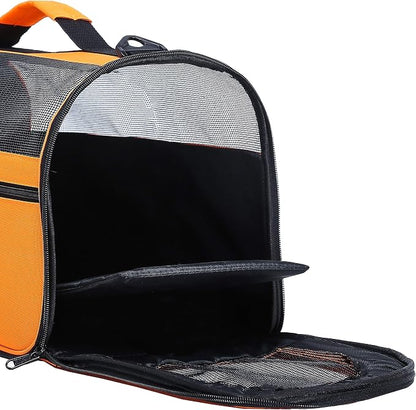 Pawer 18” x 10” x 10”Soft-Sided Foldable Airline Approved Pet Carrier - Image 7