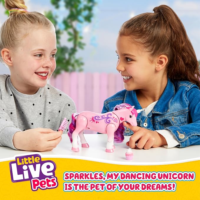 Little Live Pets Sparkles The Unicorn Toy, Musical Dancing Pony Toy - Image 6