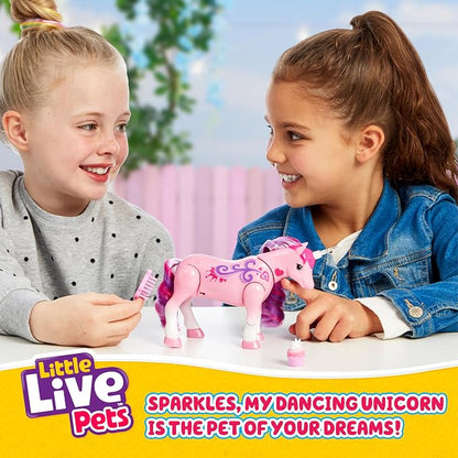 Little Live Pets Sparkles The Unicorn Toy, Musical Dancing Pony Toy - Image 6
