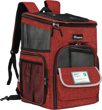 PetAmi Dog Backpack Carrier, Airline Approved Cat Backpacks by PetAmi