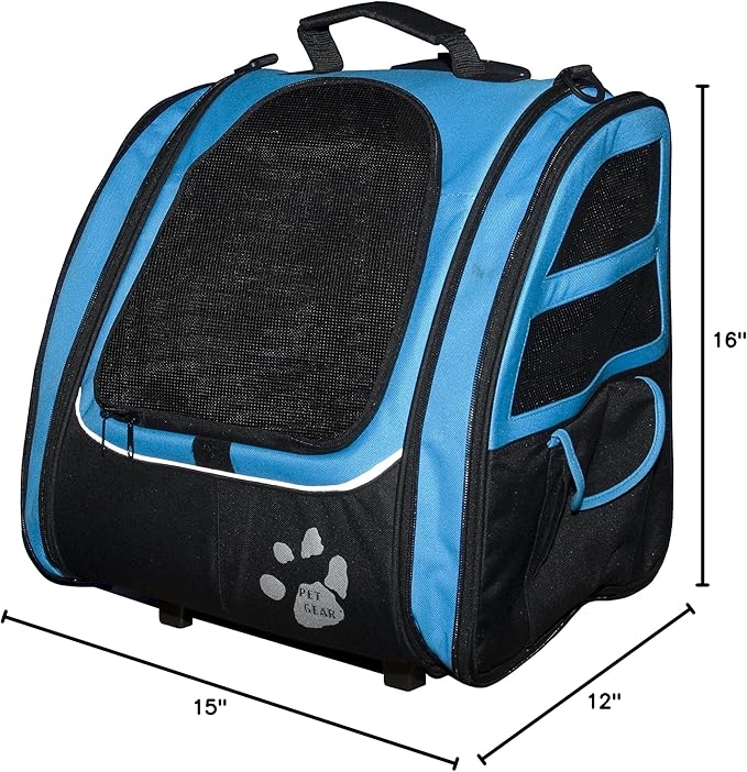 Pet Gear I-GO2 Roller Backpack, Travel Carrier, Car Seat - Image 6