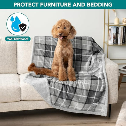 PetAmi Waterproof Dog Blanket for Medium Large Dog Puppy Cat Throw for Couch - Image 2