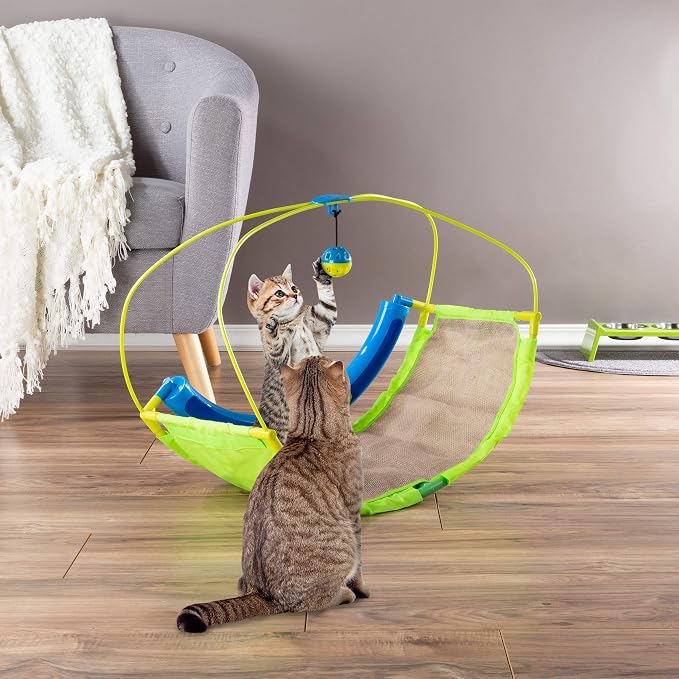 PETMAKER Interactive Cat Toy Rocking Activity Mat- Swing Playing Station - Image 5