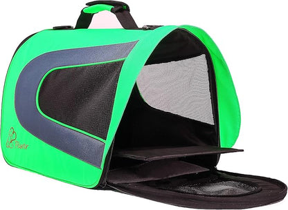 Pawer 18” x 11”x 11” Soft-Sided Foldable Airline Approved Pet Carrier - Image 7