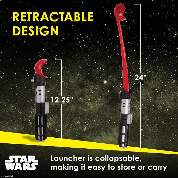 STAR WARS for Pets Lightsaber Ball Launcher for Dogs – Darth Vader Themed - Image 3