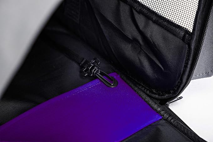 Pawer 18” x 11”x 11” Soft-Sided Foldable Airline Approved Pet Carrier - Image 9