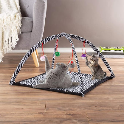 PETMAKER Cat Activity Center- Interactive Play Area Station - Image 4