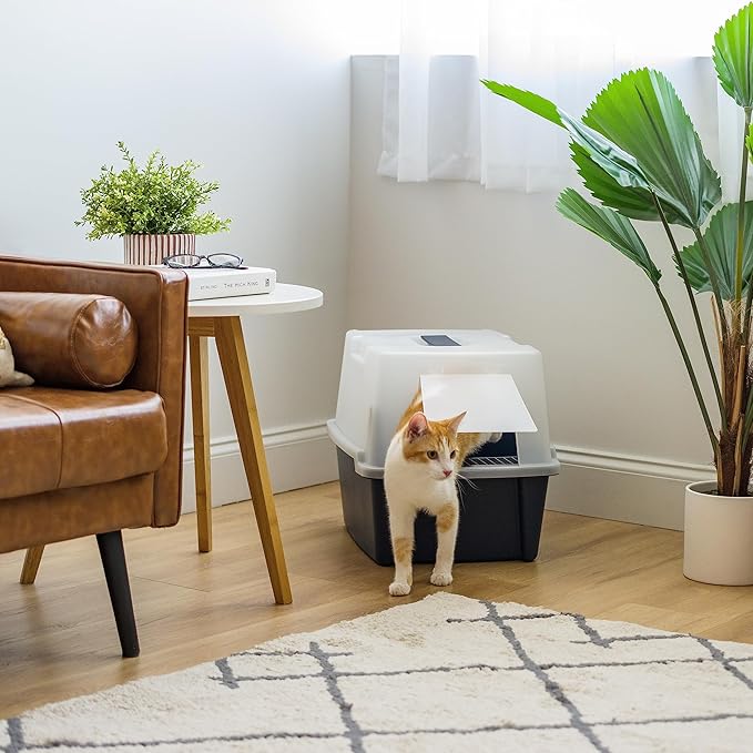 IRIS USA Cat Litter Box, Litter Box Enclosure - Image 6