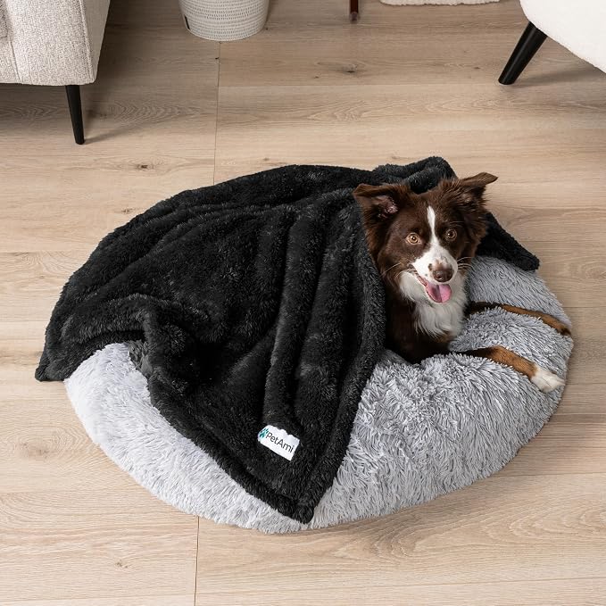 PetAmi Fluffy Waterproof Dog Blanket - Image 3