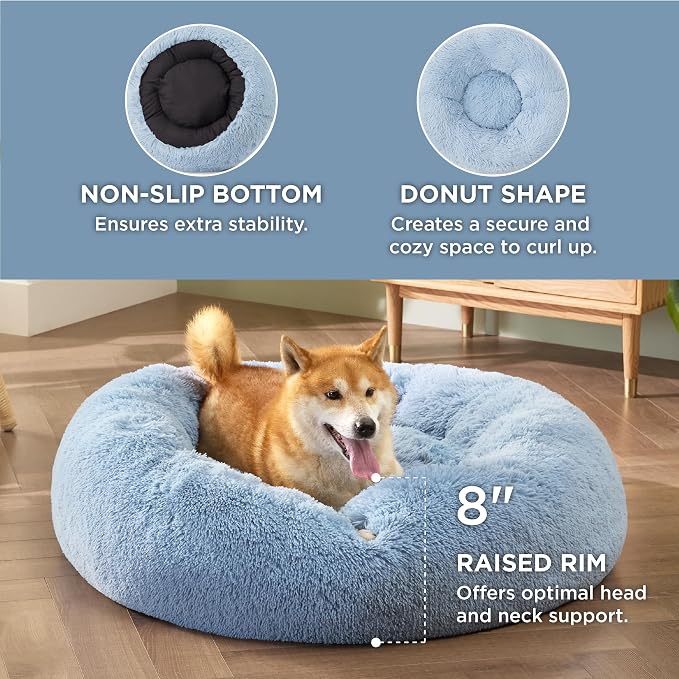 Bedsure Calming Dog Bed for Medium Dogs - Image 3