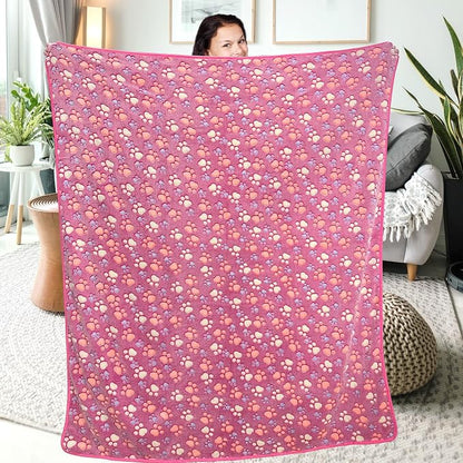 Dog Blankets for Large Dogs, Soft Fluffy Flannel Pet Blanket Mat Cover for Bed - Image 5