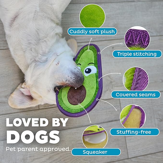 Outward Hound Tough Skinz Durable Squeaky Dog Toy - Image 4