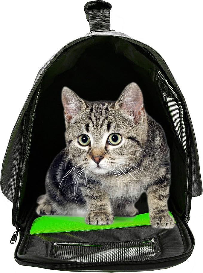Pawer 18” x 11”x 11” Soft-Sided Foldable Airline Approved Pet Carrier - Image 5