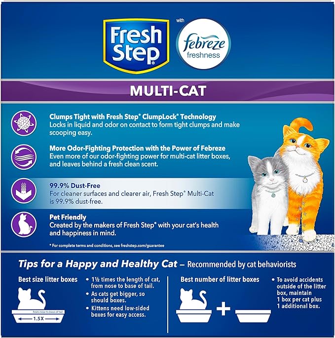 Fresh Step Clumping Cat Litter, 14 lbs - Image 7