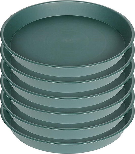 6 Pack of Bird Bath Bowl 8 inch, 8 10 12 14 16 18 20 inch Heavy Duty BirdBath by Bleuhome