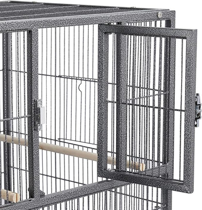 Yaheetech Stackable Bird Cage Divided Breeder Breeding Parakeet Bird Cage - Image 8