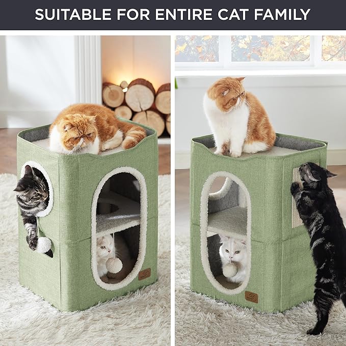 Bedsure 2 Story Cat House - Image 5