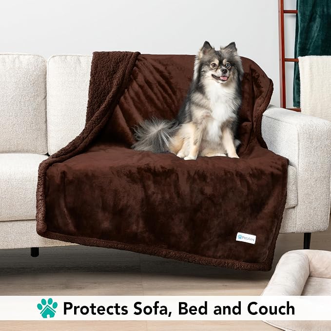 PetAmi Dog Blanket for Small Medium Dogs, Pet Bed Blanket Cat Puppy Kitten - Image 3