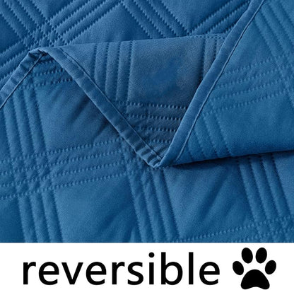 hyha Waterproof Dog Blanket, Reversible Pet Bed Blanket, Soft Sofa Couch Cover - Image 9