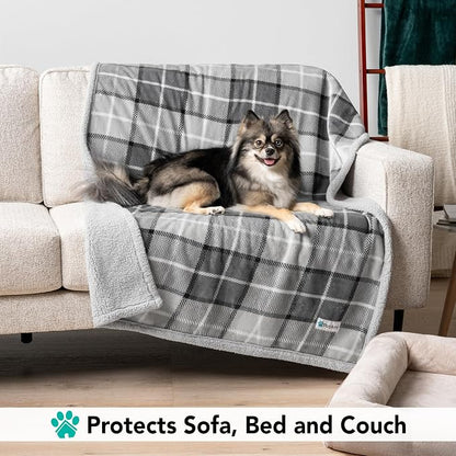 PetAmi Dog Blanket for Medium Large Dogs, Pet Bed Blanket Cat Puppy Kitten - Image 3