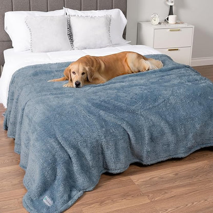 PetAmi Fluffy Waterproof Dog Blanket - Image 5