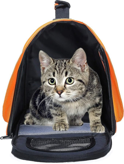 Pawer 18” x 11”x 11” Soft-Sided Foldable Airline Approved Pet Carrier - Image 5