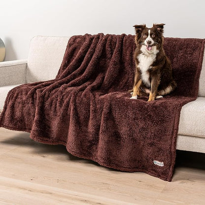 PetAmi Dog Blanket for Large Dogs, Calming Pet Throw for Bed, Washable Sofa - Image 2