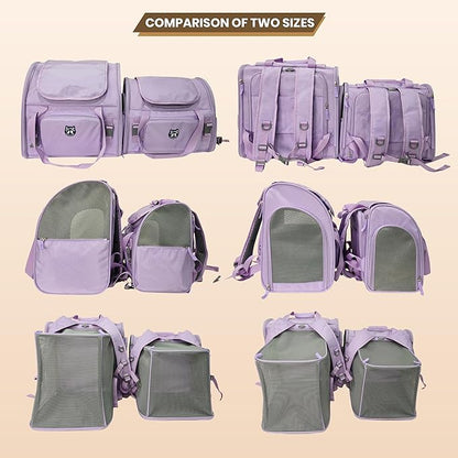 Lollimeow Expandable Cat Carrier Backpack - Image 7