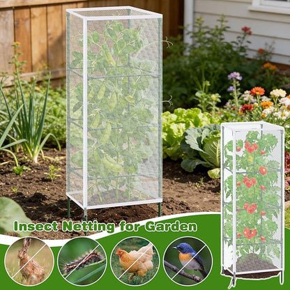 3 Pack 59"x18" Bird Netting Plant Cover - Image 3
