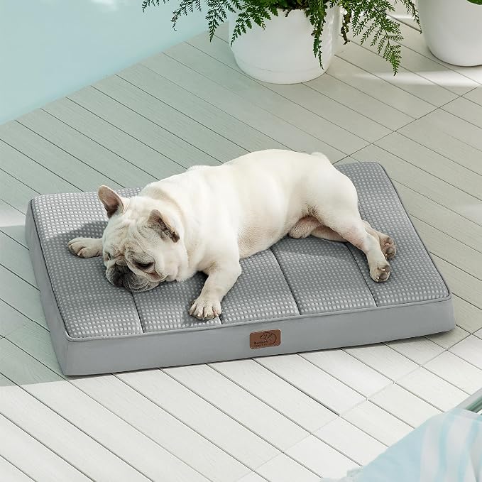 Bedsure Cooling Dog Bed for Medium Dogs - Image 7