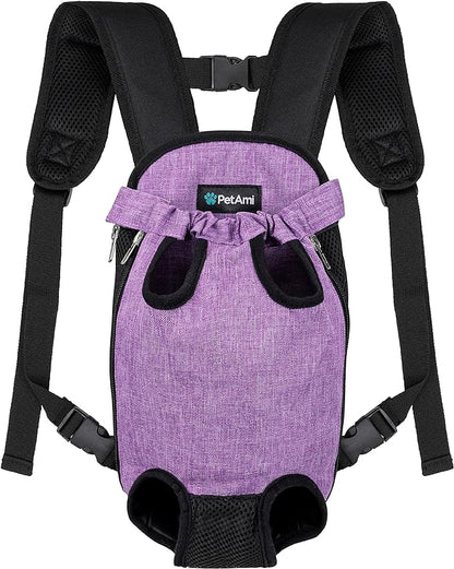 PetAmi Dog Carrier Backpack, Adjustable Pet Cat Front Carrier Backpack - Image 8