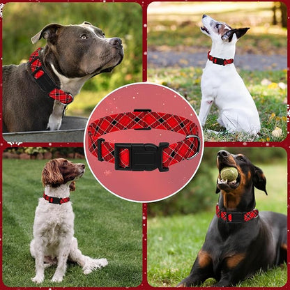 Christmas Plaid Dog Collar, Classical Boys Girls Puppy Collar - Image 6