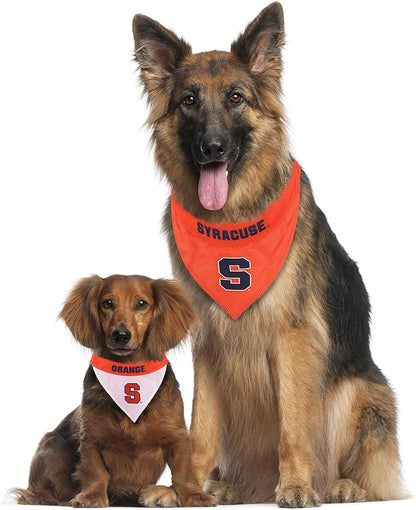 Pets First Collegiate Pet Accessories, Reversible Bandana, Syracuse Orange - Image 5